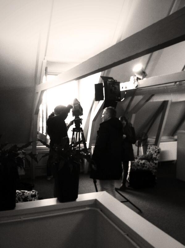 SBS6 in ons kantoor. Mooie beelden vanaf de vaart.nu locatie #welkomthuis