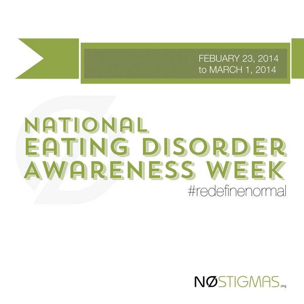 NoStigmas's tweet image. Educate yourself about #eatingdisorders and help raise awareness! #NEDAwareness #RedefineNormal