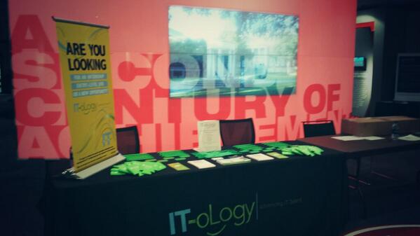 bethanyhferrall's tweet image. Stop by and see @IT_oLogy at the @SMU career fair today! #itjobs #itinternships #gomustangs