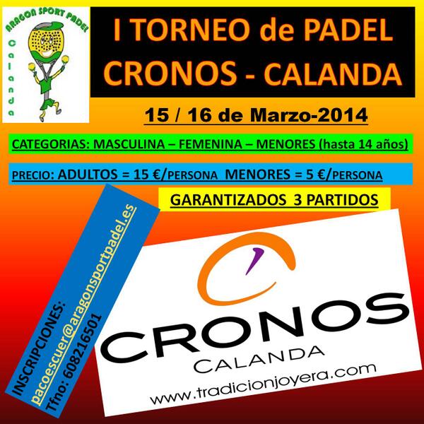 aragonsportpadel (@padelcalanda) on Twitter photo 