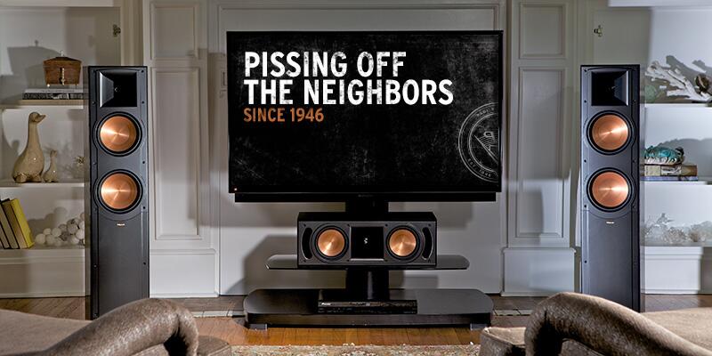 Klipsch Audio on Twitter Pissing Off The Neighbors Since 