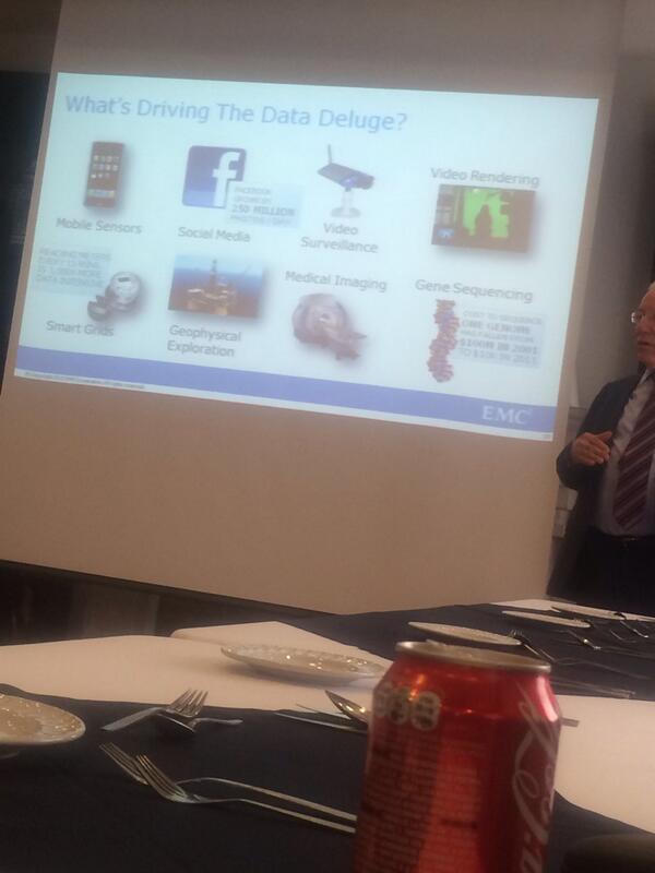 Guzmanzanera's tweet image. What's drivning the data deluge? @EMCMX #EMCBigData @MadianMorante