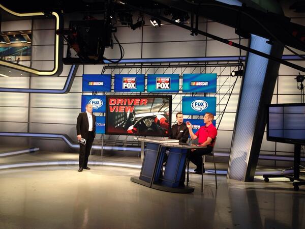 PatriciaTX77's tweet image. A sneak preview of the @RaceHub new segment #DriverView @gbiffle @KurtBusch