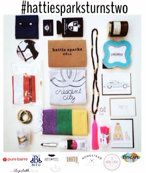 egreen724's tweet photo. my favorite NOLA store turned 2 today! Can't wait to visit so I can hit up @hattiesparks #hattiesparksturnstwo http://t.co/j0jSQRVdMX