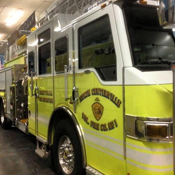 AFireStation's tweet image. Thanks @rustylangill ! #northcentervillefire #ladder21 #hazletnj #njfiretrucks #brotherhood #engine #tower #tanke...