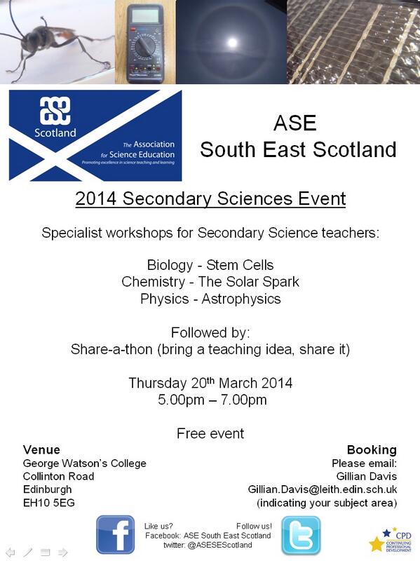 Details of the next Secondary event on the 20th March 2014. Sign up details are on the flyer. Hope to see you there.
