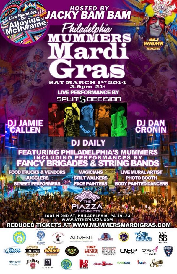 Mummers Mardi Gras tweet media