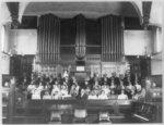 HistoryHour's tweet image. Choir and organ of Fisk University, Nashville, Tenn.