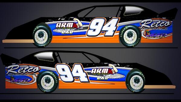 Late model graphics this year. Getting ready for the Clarksville Classic Toilet Bowl Race this weekend!