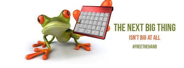 FrogPadInc's tweet photo. Read about the #FrogPad2 here! #FreeTheHand

http://t.co/6lL9jjSXnD

#OneHand #Bluetooth #Keyboard #NextBigThing! http://t.co/spYZc89gYU