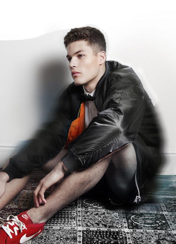 TylerWModel's tweet image. Shoot, photographed by diago mariotta mendez for coitus magazine #AmericanIdle