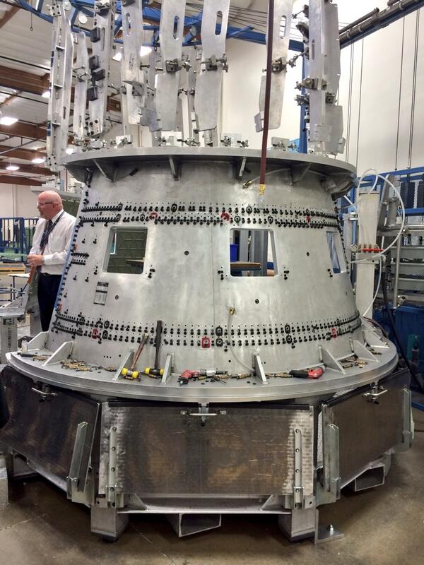 DanielGlomboske's tweet photo. Tour of ADI manufacturing plant. Aft engine RTs for the 777 airliners. http://t.co/gnE1zsl8sW
