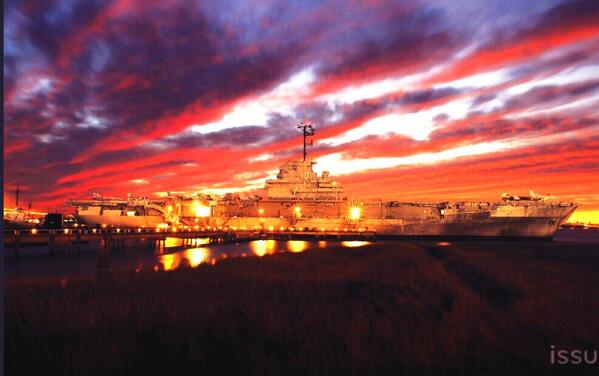 Jimmy4SCASCPrez's tweet photo. #VoteForJimmy because the state banquet and dance could be on this ship overlooking the water and downtown Charleston http://t.co/HX73vOa4mE