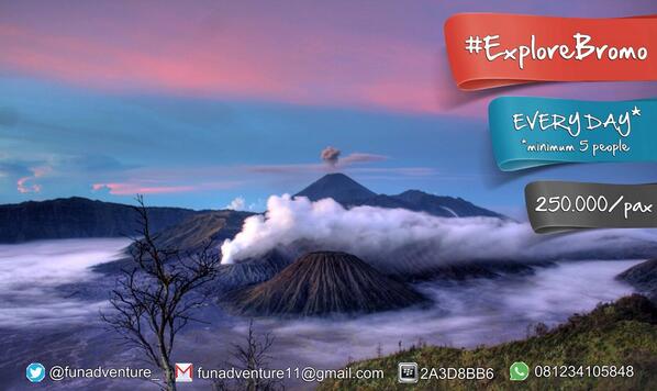 Bromo aman? Mauuu "<a href="/FunAdventure_/">Trip BROMO everyday</a>: Pingin ke Bromo ga? :D "