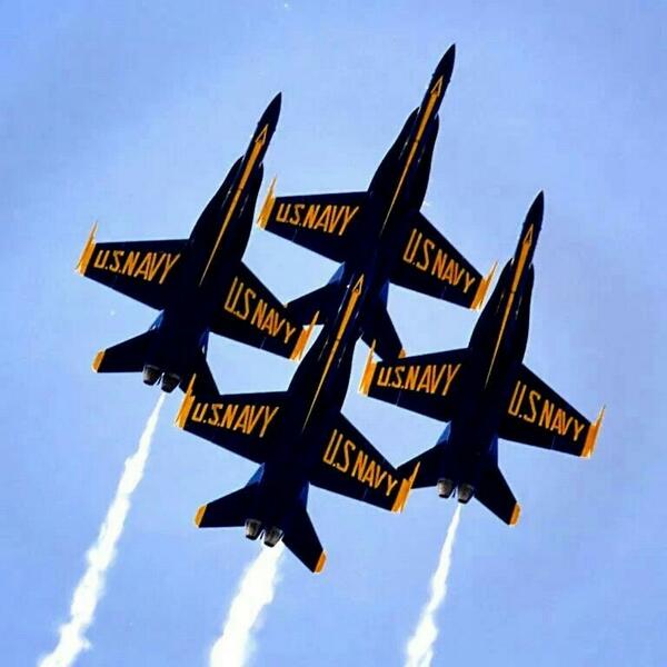 TeamUSAtroops's tweet image. The U.S. Navy's Flight Demonstration Team ...the "Blue Angels" #Navy #F18Hornet #BlueAngels