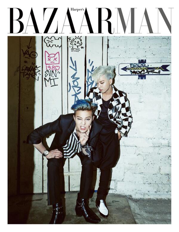 ygent_official's tweet photo. [G-DRAGON &amp; TAEYANG ON HARPER'S BAZAAR] More photos @ https://t.co/8Ldr7JhxKG http://t.co/1PXLRW9tSt