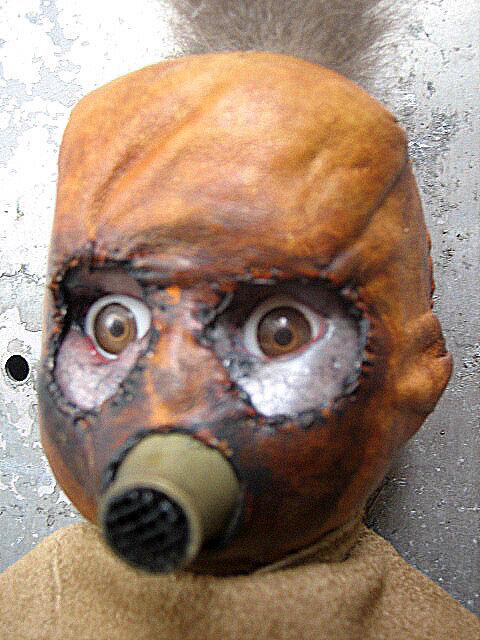 ScarletBlack3's tweet photo. My parents creepy doll was made fun of tonight on @midnight with Chris Hardwick! @nerdist http://t.co/eVuUJSpe6W