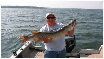 Walstenoutpost's tweet image. Muskie fishing by Walsten Outposts.