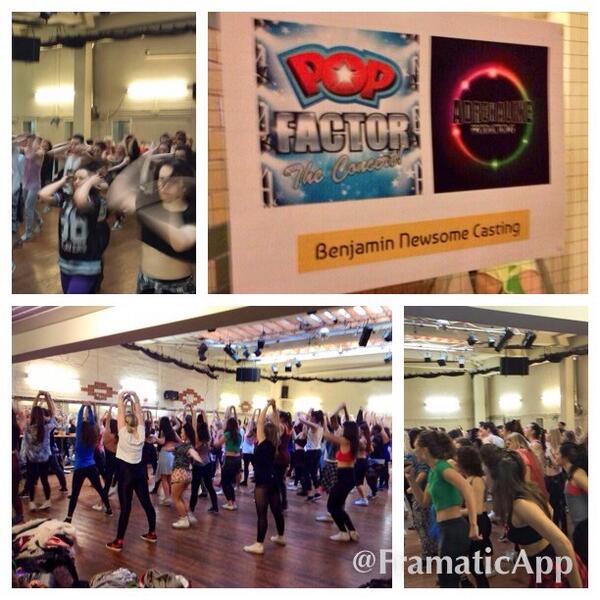 WOW!!! An amazing turnout at the auditions for <a href="/Pop_Factor/">Pop Factor</a> 2014 Tour! Thankyou to everyone! 👏😃💫✨ 💖 @newsomecasting