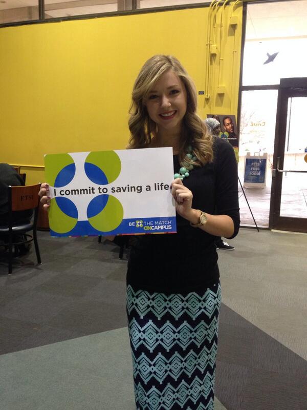Come register to become a bone marrow donor!  Commit to save a life! #bethematch