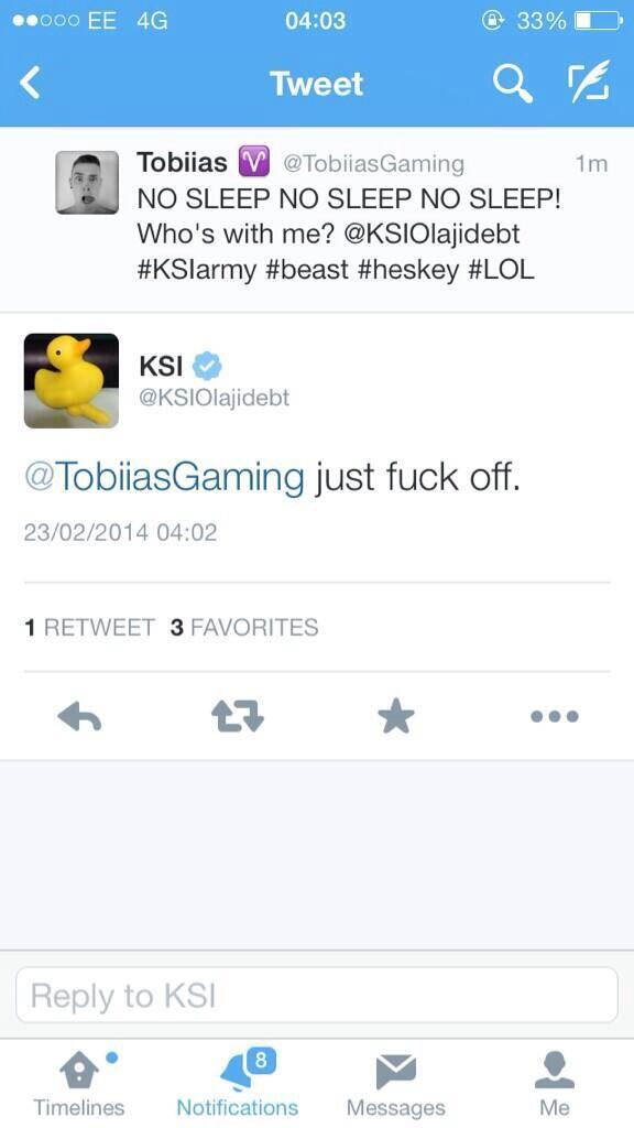 ToebiiusGeming's tweet image. K @ActuallyAmKSI @KSIOlajidebt