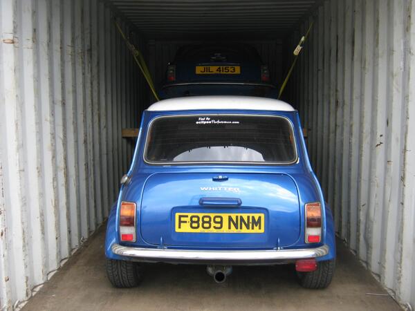 365Logistics's tweet photo. Want to ship a vehicle to another country? Please contact us on 0161 278 2767. 2 minis we sent in a 20ft to Paraguay http://t.co/thxmRcYefw