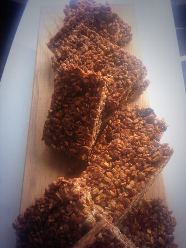 CafeIpf's tweet photo. For half an hour only....Chocolate granola slice with a coffee £2 between now and 11:30 http://t.co/XFsnjYzwO6