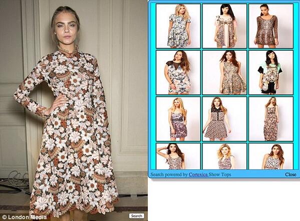 The easiest way to steal Cara's look? With our Find Similar software of course! #fbloggers <a href="/fashbeautylife/">だるまくんが</a>