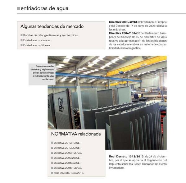 Termoven's tweet photo. Evolución, normativa y últimas tendencias en #Enfriadoras de agua. http://t.co/xc729rdXGz http://t.co/nOBd5QEdku