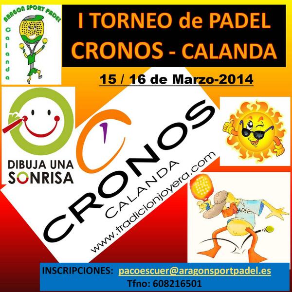 aragonsportpadel (@padelcalanda) on Twitter photo 