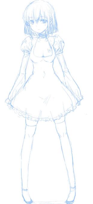 ロリロリもコテコテなのよりシンプルなのが好きだからこんなんなるけどシンプルてか質素なのか 