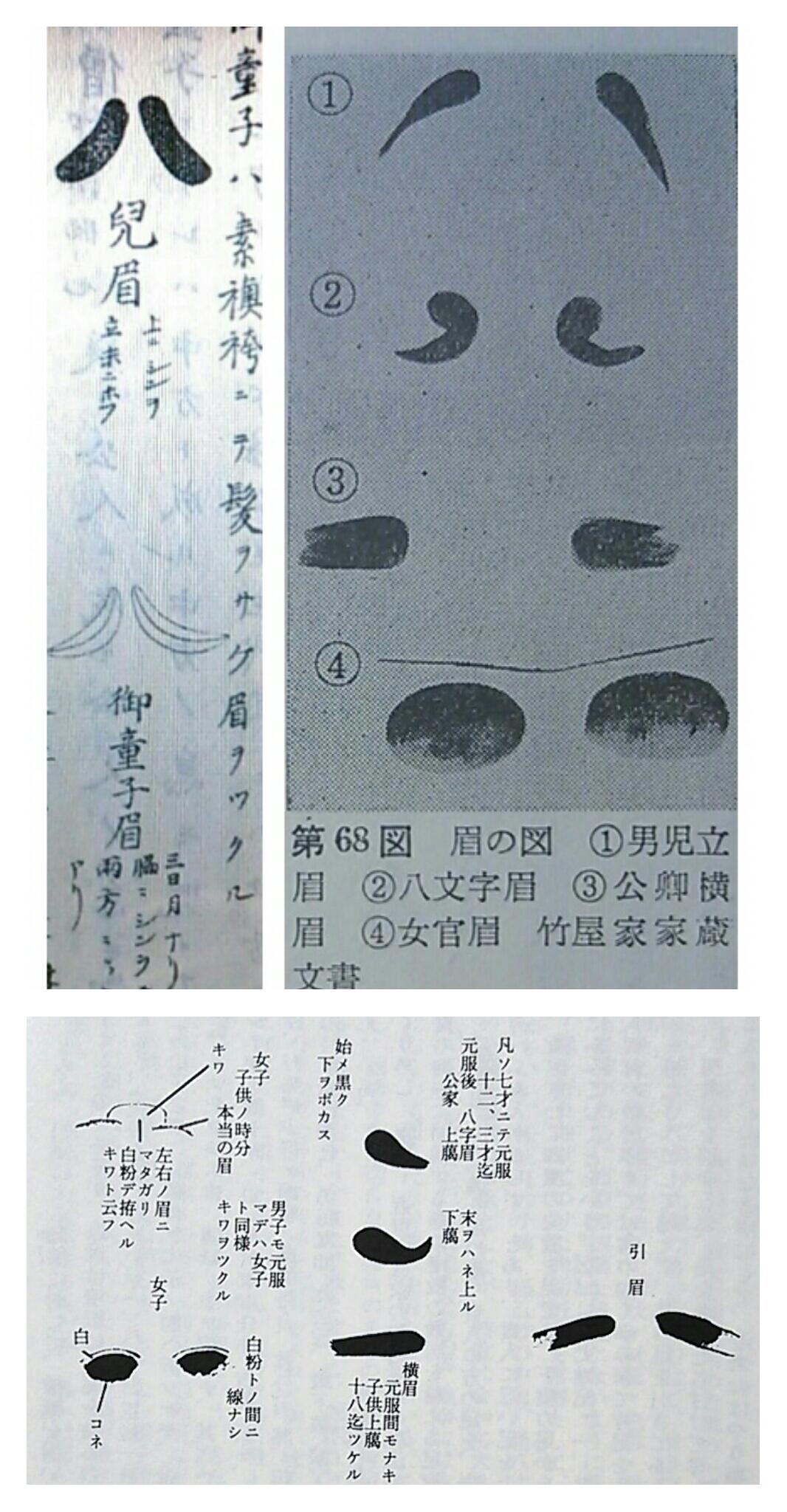 逆名 院政期に男性公家の描眉お歯黒がやられてたのは記述がありますが 元服後から二十歳前後までのことで 形も丸眉ではないです お公家さん まろ眉おじゃる言葉 はそれこそ江戸時代劇に出てくる公家キャラの影響だと思う T 逆名 院政期に男性公家の描眉お歯黒がやられてたのは記述がありますが 元服後から二十歳前後までのことで 形も丸眉ではないです お公家さん まろ眉おじゃる言葉 はそれこそ江戸時代劇に出てくる公家キャラの影響だと思う T