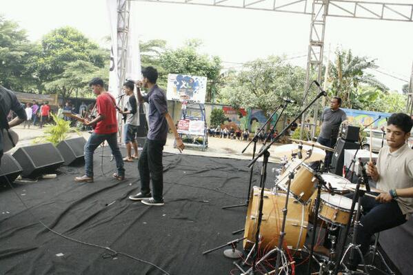 On stage !
