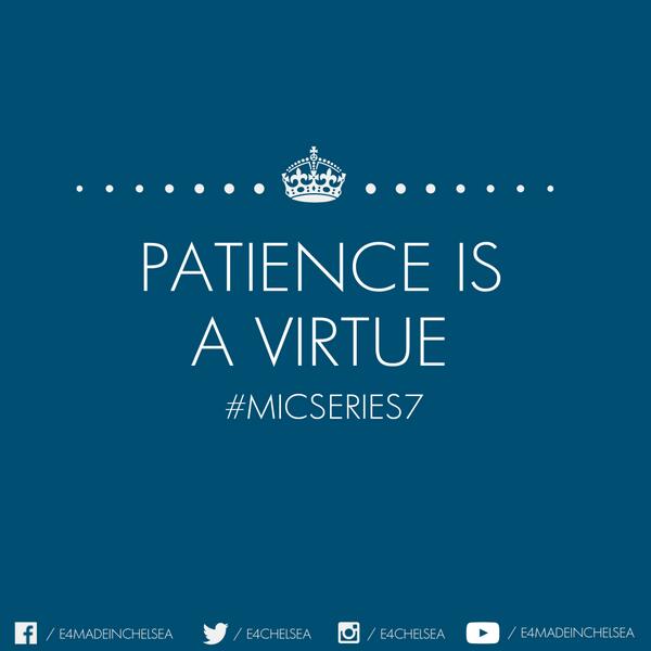 E4Chelsea's tweet photo. Patience. #MadeInChelsea http://t.co/x9E1PM5sqP