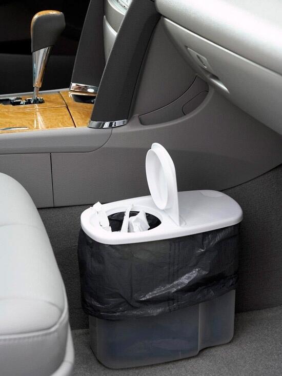#SmartTip Tuesday: Upcycle an old cereal container to keep your car #organized and trash free!