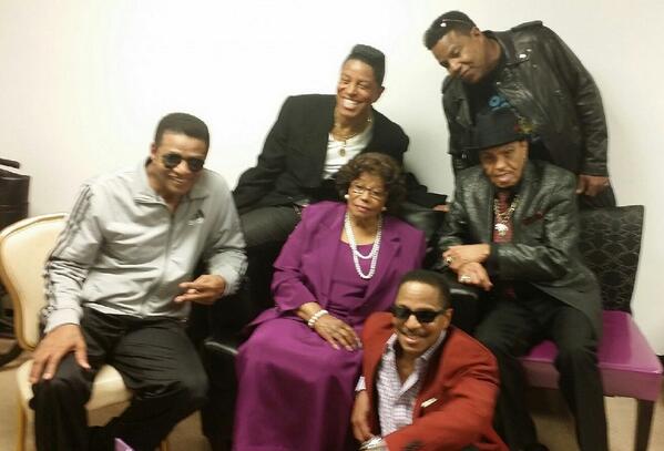 I had a great time with my family. Watching my boys perform felt like old times. We miss you Michael!
