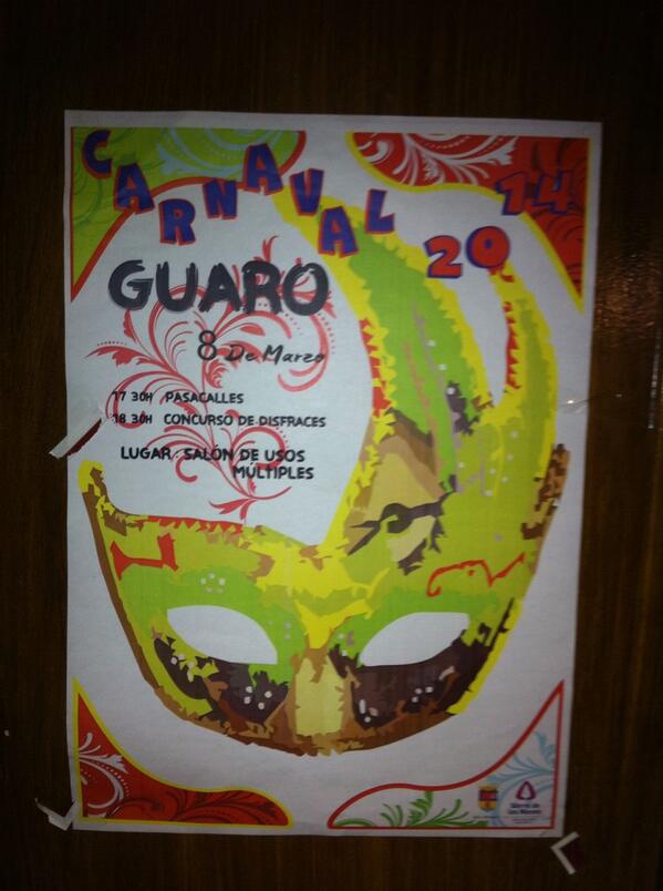 salvymoreno's tweet photo. Se acerca el carnaval . Vamos ayaaa http://t.co/oQTSPIfg85