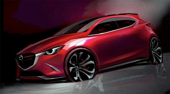 auto55be's tweet photo. Hier zie je al duidelijk dat de Hazumi uiteindelijk de Mazda 2-opvolger wordt. http://t.co/LmqeKKB4Qd http://t.co/2Fj4keIVp7