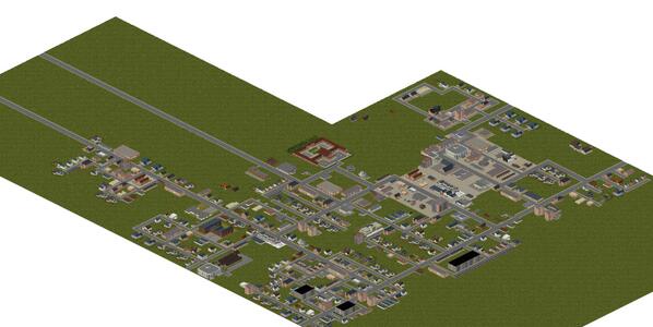 theindiestone's tweet image. Modders work fast! RT @Ringod123: Updated aerial view of the whole of Bedford Falls so far: