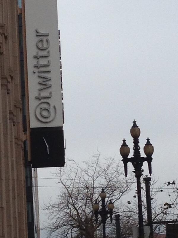DaveAbbott11's tweet photo. Tweeting about a Twitter meeting with a picture of the Twitter logo. Very cliche, but that's the way I roll! http://t.co/0JWz8yu6Xu