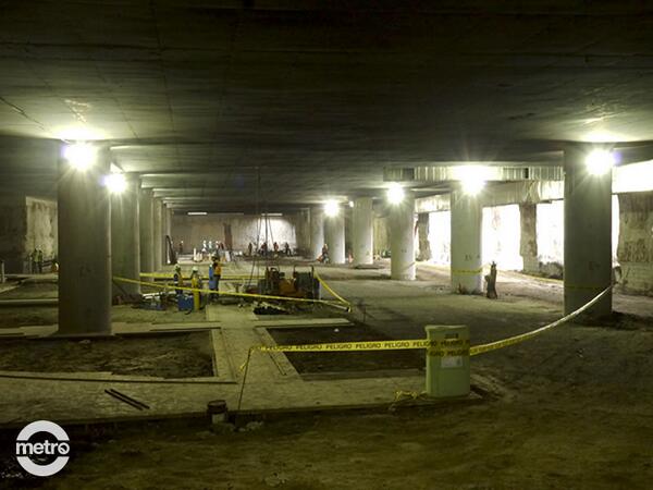La estación de #LaMagdalena junto con la estación de #ElLabrador, forman parte de la Fase 1 del <a href="/MetrodeQuito/">Metro de Quito</a>