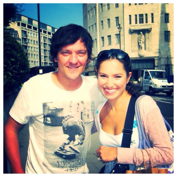 Layla_Harrison's tweet image. With Mr funny himself... @ChrisLilley 
 #AWhileAgo