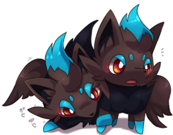 Kubrunei's tweet photo. Zoruas galore! RT and follow for a chance to win a 6IV Shiny Zorua! There will be TWO winners! Ends 2-27-14~! http://t.co/KSt7rYdbQq