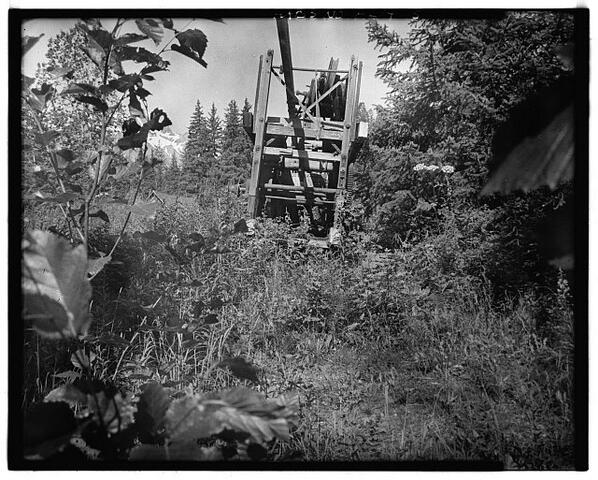 HistoryHour's tweet image. STEAM ENGINE USED IN LUMBER OPERATIONS, EAST SIDE  Dalton Trail Post, Mile 40,Haines Highway,Haines,Haines Borough,AK