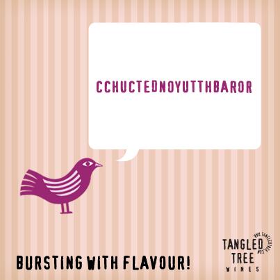 "<a href="/TangledTree/">tangledtree</a>: Can you guess? Unscramble the letters to figure out the delicious wine! #whichflavour <a href="/FashionistaCT/">Chrystal Lapre</a> "