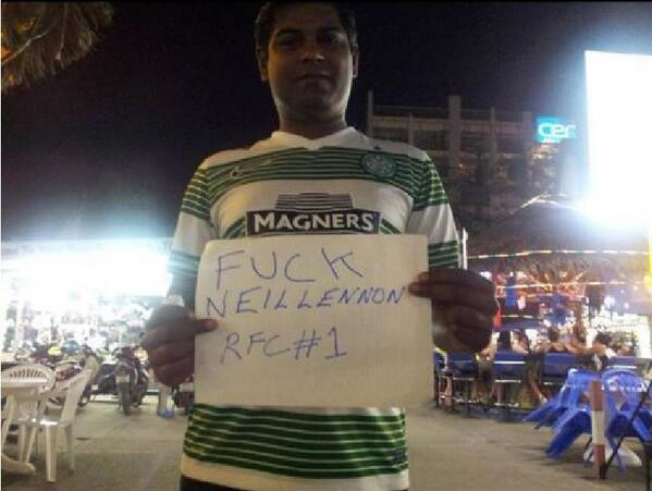BBCM0TD2's tweet photo. Obviously not Celtic's biggest fan properly had a dislike for his Ginger Perm. #Celtic
http://t.co/wKrnZ9A6jQ