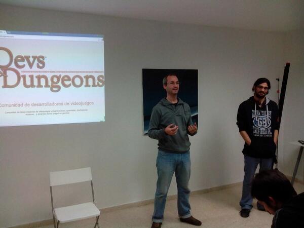 DevsDungeons's tweet image. Nuestros compañeros presentando el taller de @DevsDungeons del día 5 de marzo #bbodb