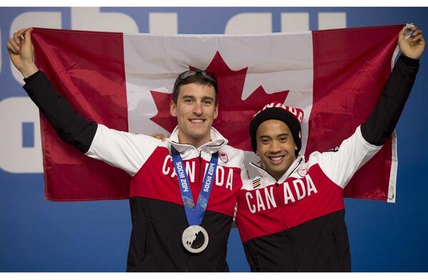 660news's tweet image. Denny Morrison &amp;amp; Gilmore Junio are back from Sochi &amp;amp; heading to the BT Studio tomorrow! Tune in during the 7:00 hour