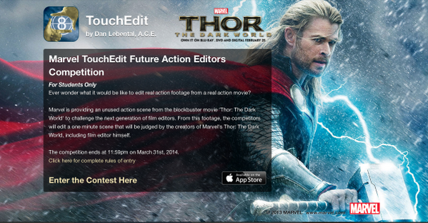 TouchEdit's tweet image. #Marvel &amp;amp; #TouchEdit #FutureActionEditorCompetition