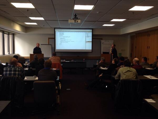jcanglin's tweet photo. My favorite part of @microfocus #COBOL #DevDay - transforming #COBOL #UI #norewrite with @MBleistein @scotnielsen http://t.co/aB5hdXZBaN